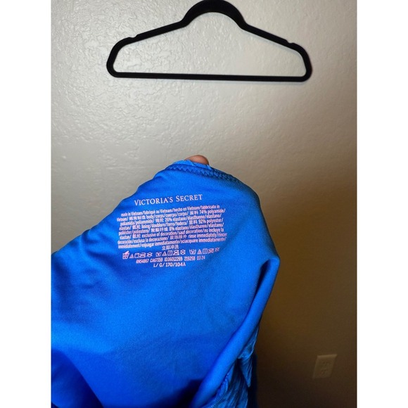 Victoria's Secret Blue One Shoulder High Waist Bikini Swimsuit - Picture 3 of 3